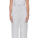 Dress Forum Aritzia Stripped Cropped Jumpsuit US Small Photo 0