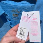 Lilly Pulitzer Sea View Button Down Linen Shirt in Beckon Blue x Sea Salt Sz XXL Photo 1