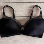 Motherhood  maternity black nursing bra with lace 40 D Photo 0