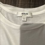 AGOLDE  Annina White Slim Tee Photo 2