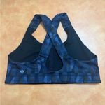 Lululemon Athletica Geometric Navy Sports Bra Photo 1