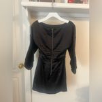 H:ours  Black Long Sleeve Dress Photo 3