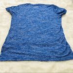 Under Armour  Blue Loose Fit V Neck T-shirt Small Photo 3