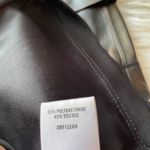 Bailey44 Dark Wave Tiered Faux Leather Bronze Sheath Dress Photo 10