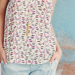 Anthropologie Level 99 cuffed shorts in "mint" Photo 0