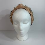 Knotted Headband Pearl Hairbands for Women black/tan Black Photo 3