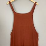 Overalls Slouchy Kaya Wear Relaxed Fit Brown Women Sz Medium Rolled Cuff Cotton Photo 10