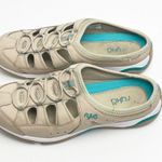 Ryka Tensile Tan Leather Bungee Cord Fisherman Slides, Size 8 Photo 2