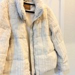 BEARPAW  Off-White Faux Fur Jacket Photo 1