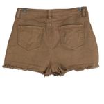 Versona NWT Denim Shorts Womens 8 Brown Fringe Western Cowgirl Boho Festival Photo 1