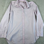 Athleta Top Womens Sz XS Purple Long and Lean Passage Button Up Shirt Tunic Photo 0