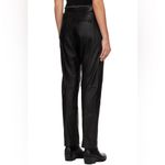 Rag and Bone NWT $1195  Black Sedona Moto Real Leather Pants 12 Photo 2
