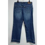 Tommy Hilfiger Vintage Y2K Big Hem Stovepipe Women Denim Blue Jeans SZ 16 Wide Photo 2