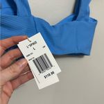 l*space NWT L* Eco Chic Repreve Marlee Bikini Top in Cornflower Blue - Size L Photo 3