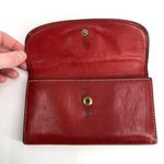 Dooney & Bourke Vintage Leather Wallet 70s 80s folding tru-fold key holder brown Photo 2