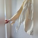 Saints & Hearts Western Snap Pearl Tassel Jean Jacket Size Small New Photo 4