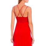 Free People 💕💕 One Adella Maxi Slip Dress ~ Red Photo 9