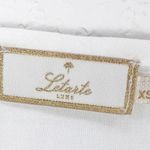 Letarte Luxe White Tassel Embroidered Cover Up Swim Dress XS Photo 5