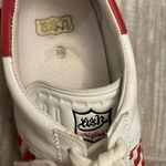 Ash  SCORPIO Red & White Woven Sneakers Photo 9