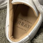 Greats Brooklyn Shoes Royale Womens 8 White Leather Sneaker Lace Up EU 38 Used Photo 5