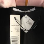 T Tahari New  Women's pinstriped Black Blazer size 6 NWT Zoe jacket Photo 4