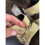 Gucci Sand Tess D. Gomma High Heel Slides Lifford Beige Womens Size 6 Photo 8