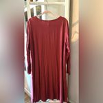 Eileen Fisher draped dress. Photo 2