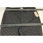 Philosophy Woman 1X Black White Polka Dot Slim Ankle Pants NWT Stretch MSRP $68 Size undefined Photo 4