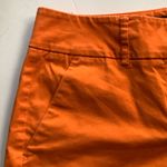 NY & Co. 7th Avenue Design Studio Orange Women's Chino Shorts Size 2 Photo 6