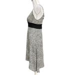 F.L.P. Faith Love Passion Leopard Animal Print Pull on Dress Size S Twist Strap Gray Photo 1