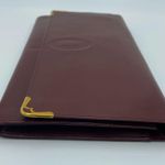 
Cartier Burgundy Leather
Envelope Flap Clutch Photo 3