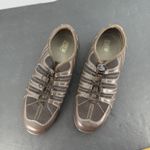 Drew  Women Brown Leather Active Sport Running Athletic Lace Up Shoes Size 11.5 M Photo 1