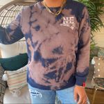 NFL New England Patriots Custom One Of A Kind Reverse Dyed Sweatshirt SZ L Photo 7