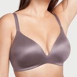 Victoria's Secret Gray Wireless Infinity Flex Plunge Lined Semi Demi Bra 38DD Photo 7