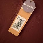 White Crow NWT Buckle  Jasmine Rib Top Brown Long Sleeve Tee Henley Shirt XS Photo 4