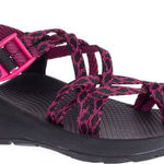 Chacos Chaco Womens ZCloud X2 Foliole Magenta Pink Black Sport Sandals Shoes Photo 0