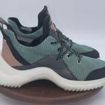 Sam Edelman WOMEN  MEENA SNEAKER SHOES US SIZE 8 M GREEN BLACK WHITE Photo 2