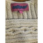 Edikted  Women's S Cream Woven LS Sleeve Shrug and Tube Top Y2K Stretch (b15b) Photo 4