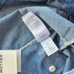 #16 NWT MOTHER Denim The Double Fold Dress in Cutting Edge Blue Size L Photo 12