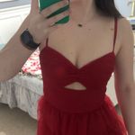 Blondie Nites Red Prom Dress Photo 6