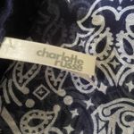 Charlotte Russe NEW Navy Blue & White Scarf  One Size Paisley Design Accessory! Photo 1