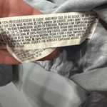 Forever 21  Blue/Silver Satin Wrap Crop Top Size Medium Photo 3