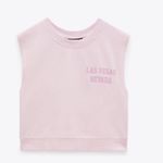 ZARA Washed Plush Vest NWT Photo 3