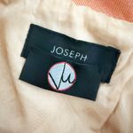 Joseph  | Luxury Satin Bomber Jacket Coral Peach Butterfly Appliqué | 38, Medium Photo 8