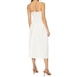 Ciao Lucia Volta Midi Dress in White, Size S White Photo 2