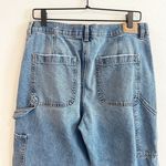 american eagle jeans size 12 Medium Blue 90s Straight Y2K Friends Carpenter Photo 7