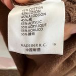 Brandy Melville  Brown Ribbed Mini DressFitted Stretch Y2K 2000s Small Photo 4