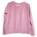 Athleta Sundown Sweatshirt Crew Neck Long Sleeve Oversized Pullover Glow Pink S Photo 1