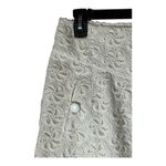 Leifsdottir Anthropologie Skirt Women 4 White Lace Crochet A‎ Line Mini Boho Photo 2