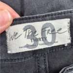 We The Free Black Jayde High Rise Flare Cropped Jeans Womens 30 Festival Hippie Photo 2